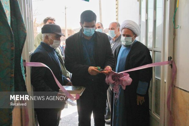 افتتاح مدرسه و خانه عالم در روستای اسماعیل آباد زرندیه