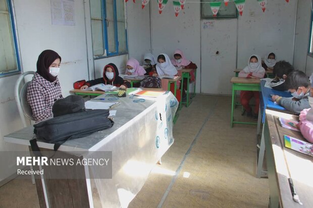 افتتاح مدرسه و خانه عالم در روستای اسماعیل آباد زرندیه