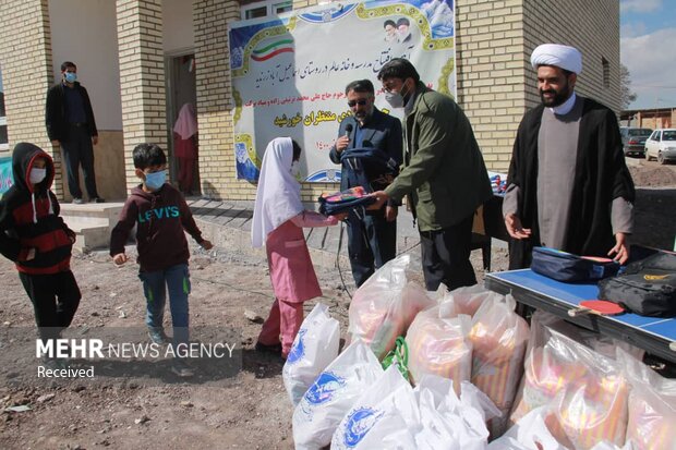 افتتاح مدرسه و خانه عالم در روستای اسماعیل آباد زرندیه