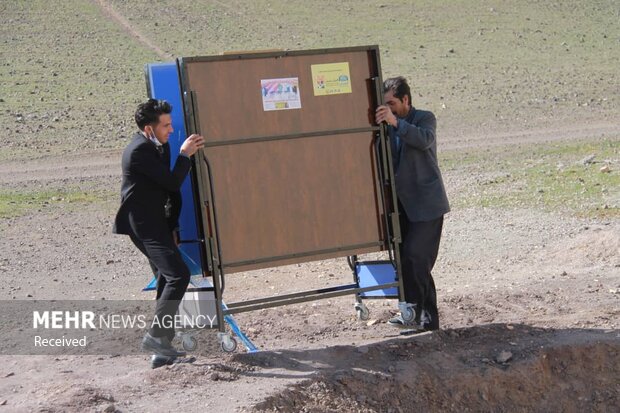افتتاح مدرسه و خانه عالم در روستای اسماعیل آباد زرندیه