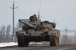 روسیه کاروانی از تجهیزات نظامی و زرهی را  در بلاروس مستقر می کند