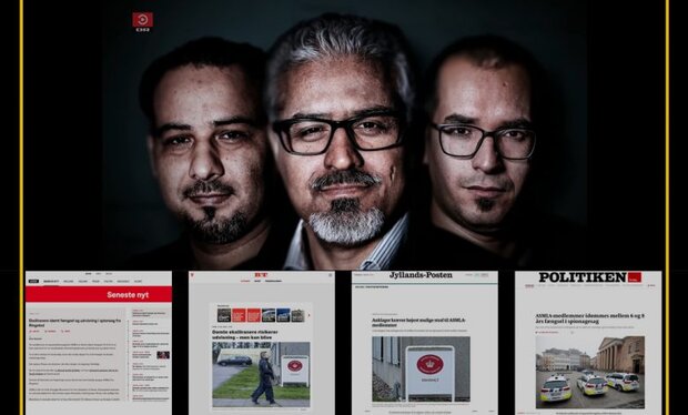 انتشار حکم دادگاه سرکردگان گروهک حرکة النضال در رسانه های دانمارک