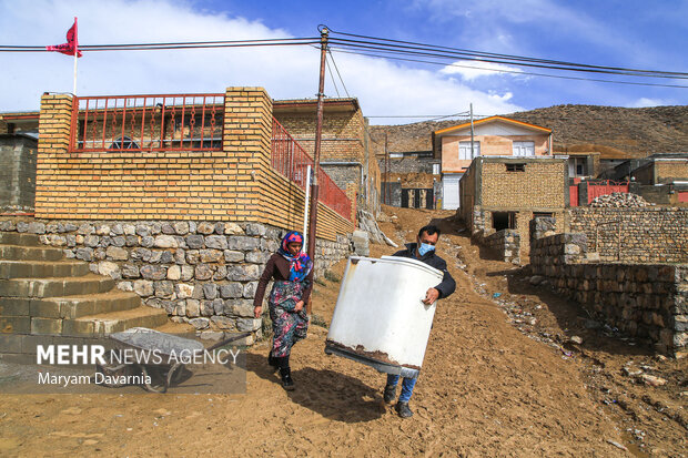 اردوی جهادی شهدای اصناف در روستای حسن آباد