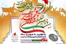 اختتامیه کنگره مردمی سرداران و ۴۰۰۰ شهید دارالشهدای تهران