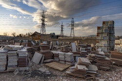 Tiles warehouse in Isfahan