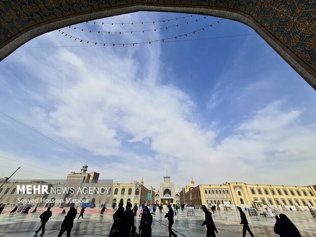 Imam Reza shrine birth anniversary of Imam Hussein