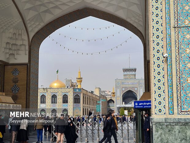 Imam Reza shrine birth anniversary of Imam Hussein