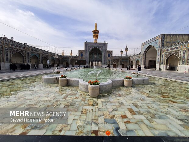 Imam Reza shrine birth anniversary of Imam Hussein