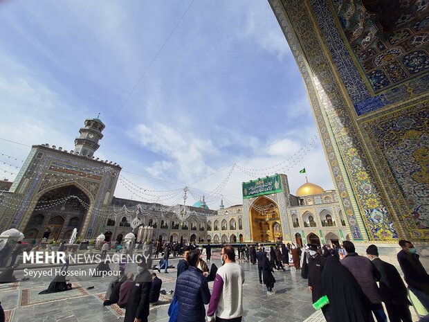 Imam Reza shrine birth anniversary of Imam Hussein