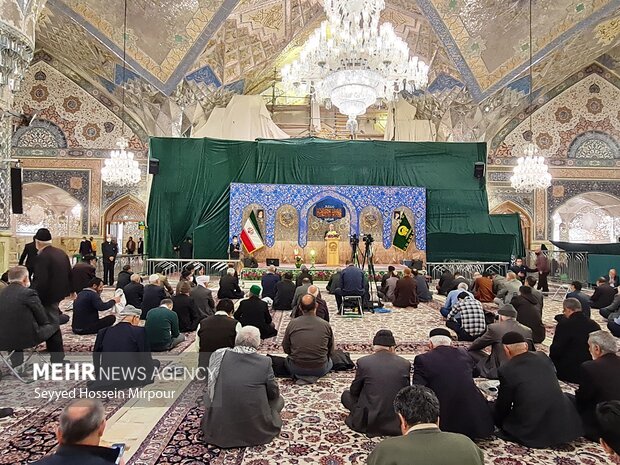 Imam Reza shrine birth anniversary of Imam Hussein