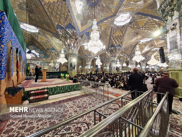 Imam Reza shrine birth anniversary of Imam Hussein