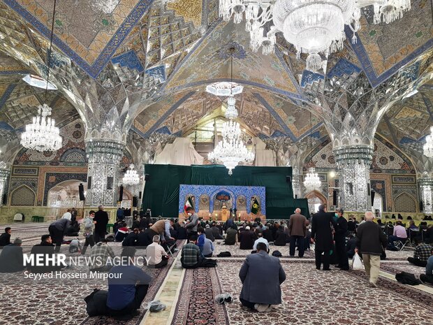 Imam Reza shrine birth anniversary of Imam Hussein