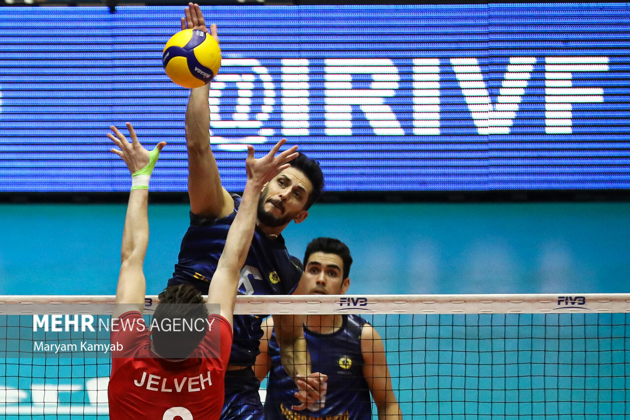 Shahdab victorious over Erbil at 2022 Asian Club Volleyball Championship