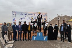 اصفهان بر سکوی نخست مسابقات دو صحرانوردی کارگران کشور ایستاد