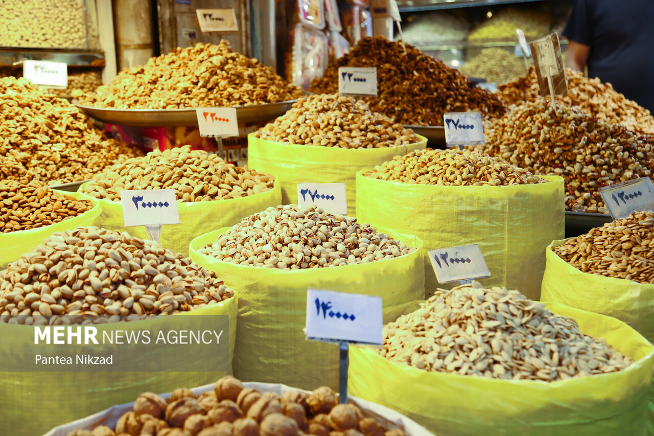 بزرگ ترین بازار بورس دانه های آجیلی کشور در خوی قرار دارد