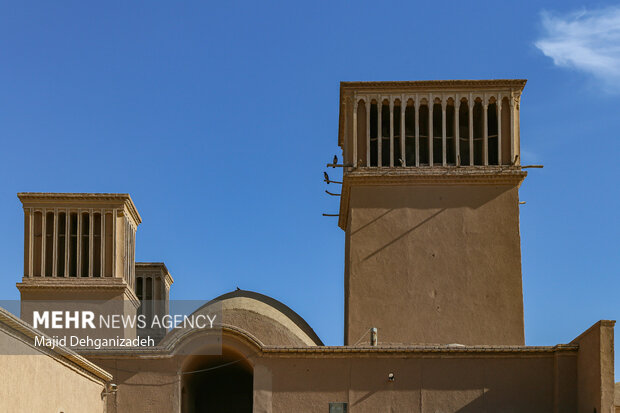 Yazd city of historical windbreaks 