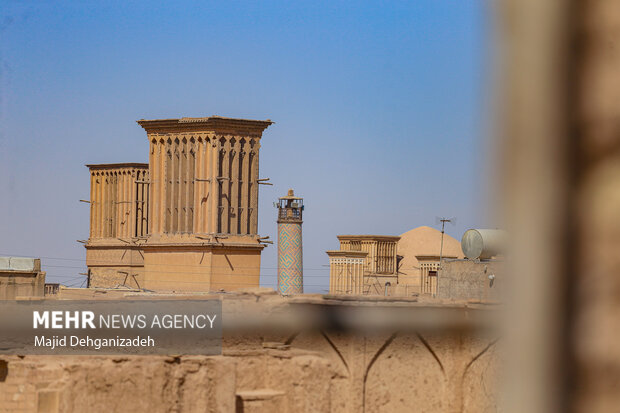 Yazd city of historical windbreaks 