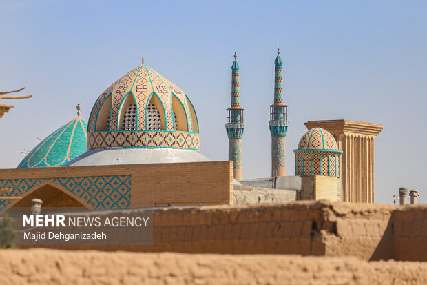 Yazd city of historical windbreaks 