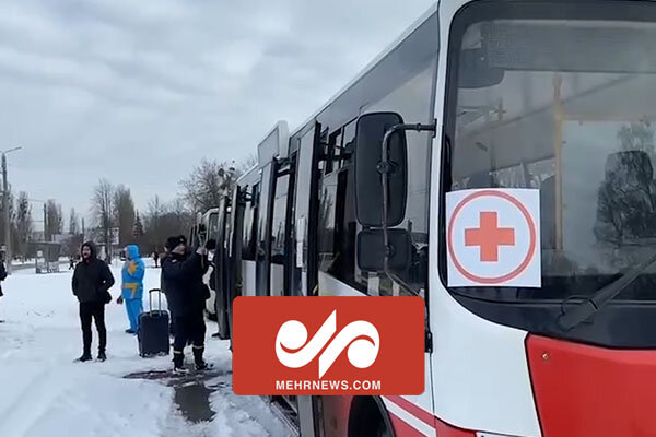 آغاز عملیات خروج غیرنظامیان از شهر سومی اوکراین