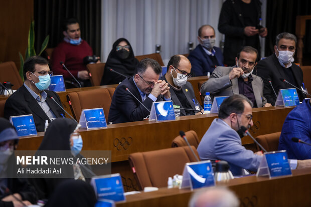 محمدرضا داورزنی رئیس فدراسیون والیبال در چهل و نهمین مجمع عمومی کمیته ملی المپیک حضور دارد