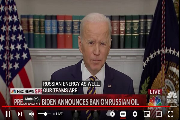 آمریکا واردات نفت از روسیه را تحریم کرد