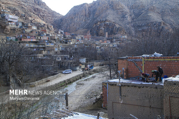 خانه تکانی در روستای اسفیدان