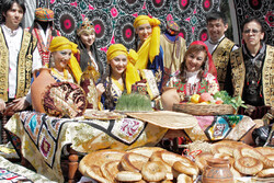 Uzbeks celebrating Persian New Year