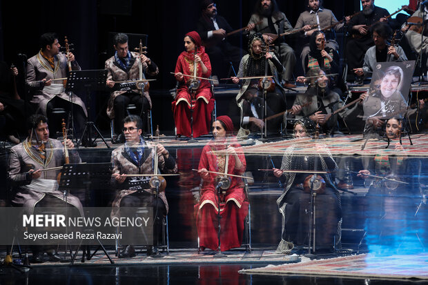 Iranian Regional Music Orchestra event in Tehran 