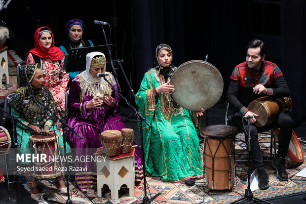 Iranian Regional Music Orchestra event in Tehran 