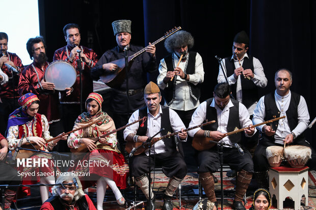 Iranian Regional Music Orchestra event in Tehran 