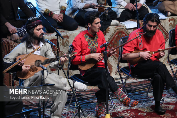 Iranian Regional Music Orchestra event in Tehran 