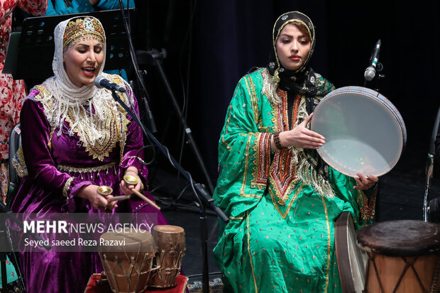 Iranian Regional Music Orchestra event in Tehran 