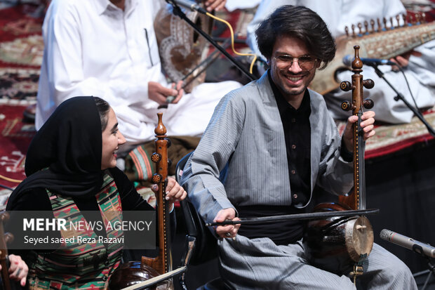 Iranian Regional Music Orchestra event in Tehran 