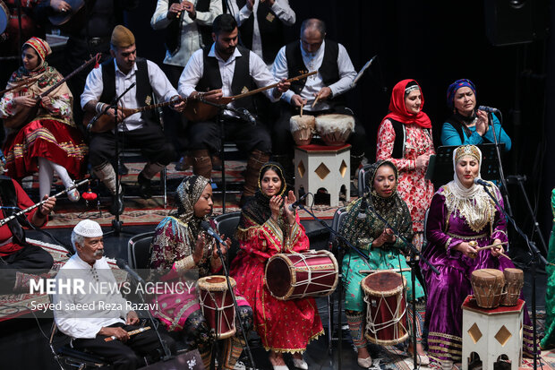 Iranian Regional Music Orchestra event in Tehran 