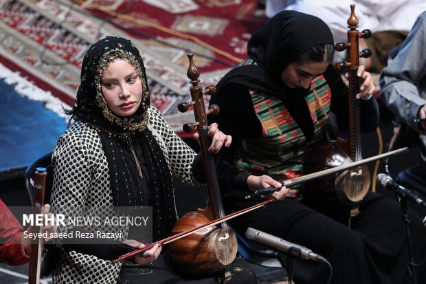 Iranian Regional Music Orchestra event in Tehran 