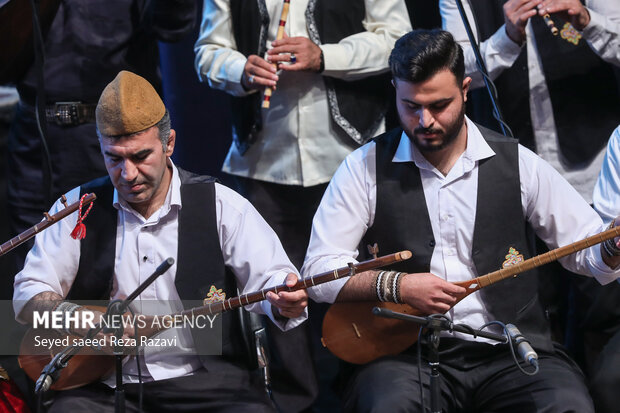 Iranian Regional Music Orchestra event in Tehran 