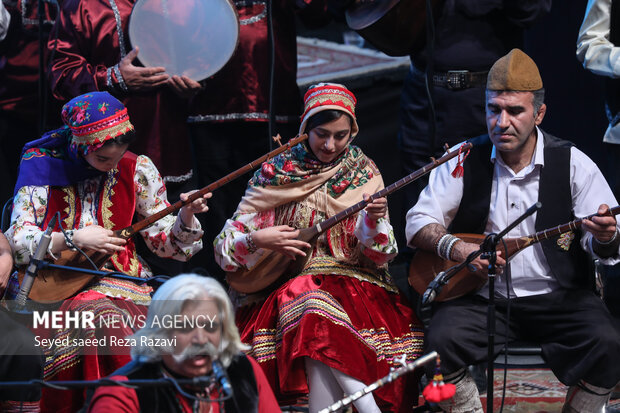 Iranian Regional Music Orchestra event in Tehran 