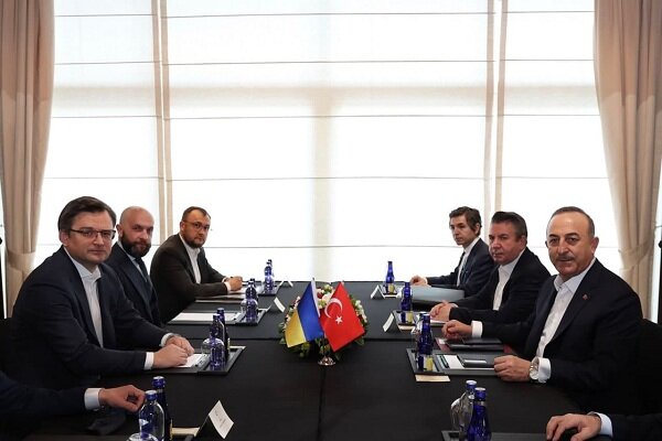 وزرای خارجه ترکیه و اوکراین دیدار کردند