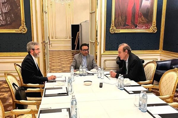 Iran’s Bagheri Kani, EU’s Mora hold meeting in Vienna