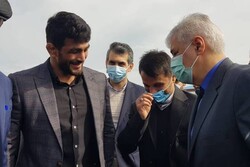 وزیر ورزش از سالن ورزشی جهان پهلوان یزدانی بازدید کرد