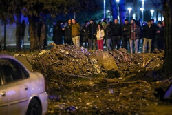 سقوط شی ناشناخته در پایتخت کرواسی