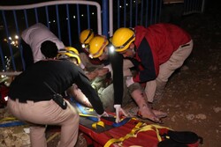 سقوط مرد ۳۵ ساله از کوه صفه از ارتفاع ۵۰ متری