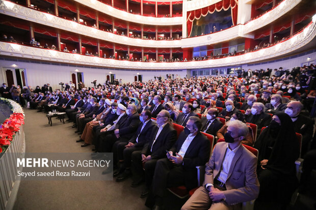 Commemoration ceremony of Nezami Ganjavi held in Vahdat Hall