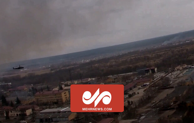 انهدام کاروان تجهیزات نظامی اوکراین توسط بالگردهای تهاجمی کا-۵۲