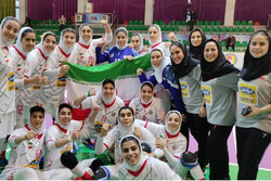 Iran women's junior handball team qualifies for world c'ships