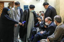 ایرانی صدر کی موجودگی میں شہداء اور ایثارگروں کے اہلخانہ کے اعزاز میں تقریب منعقد