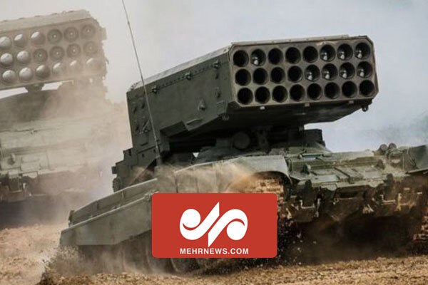 حمله راکتی ارتش اوکراین به مواضع روسی 