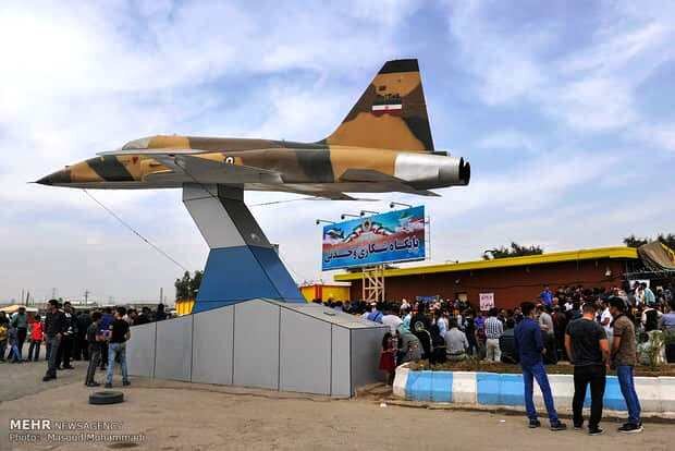 ۴۰۰۰ نفر از نمایشگاه هوایی دزفول بازدید کردند