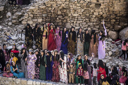 Nowruz celebration in Kurdish village of Palangan in Kamyaran