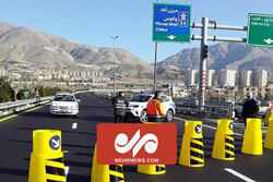 آزادراه تهران- شمال مسدود شد